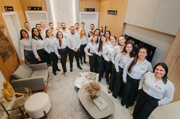 Equipe da Vallorize Contabilidade no escritório em Ponta Grossa/PR